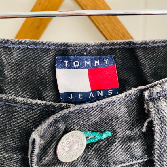 Vintage Tommy Hilfiger Black Denim Jeans - Picture 3 of 8